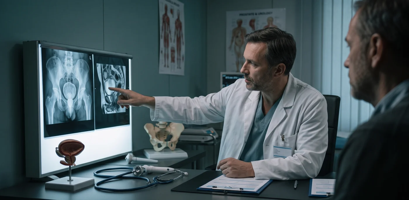 Illustrative urology consultation